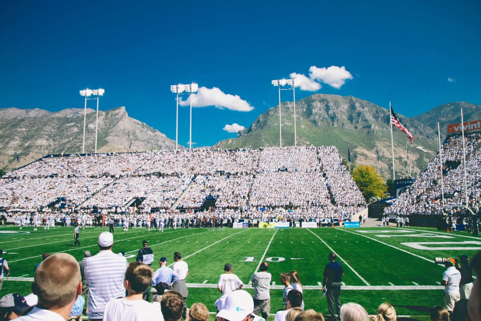 college football field