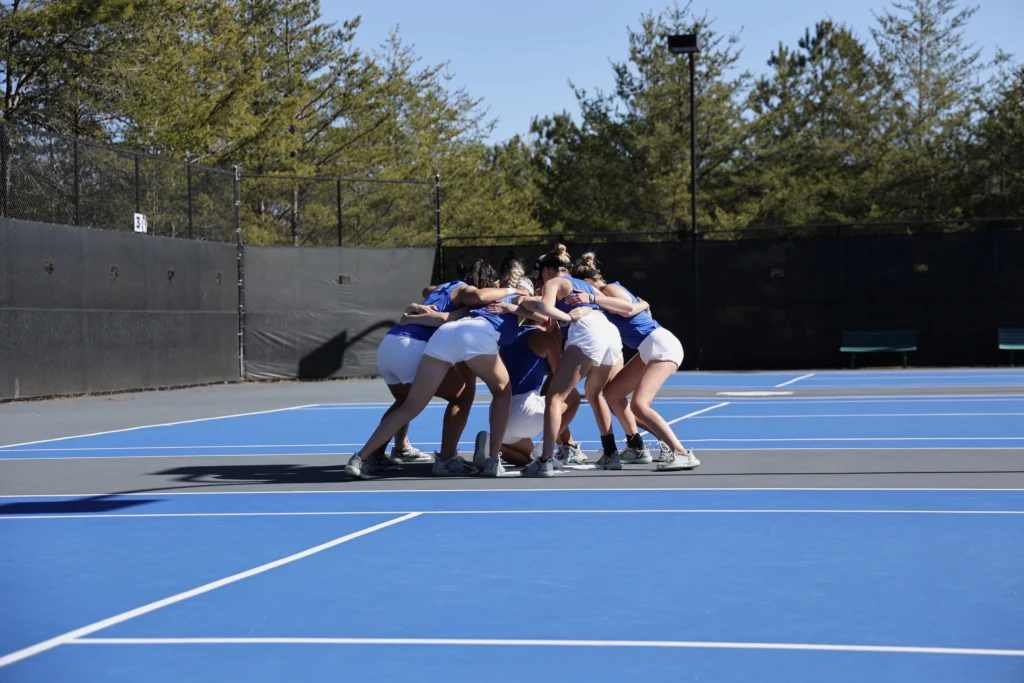 college tennis in US - women's team